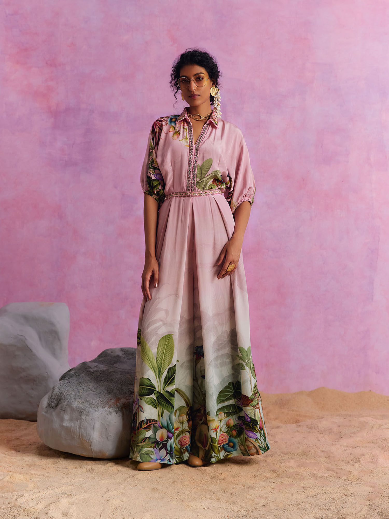 kalista Powder Pink Ciara Jumpsuit-picture-37