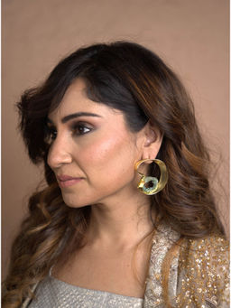 The Bling Girll - Gold-Tone Drope Earrings