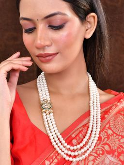 Silvermerc Designs - White Pearl Necklace for Women