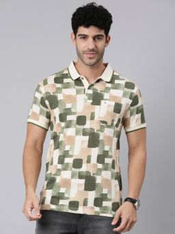 Classic Polo - Men Multicolor Polo T-Shirt