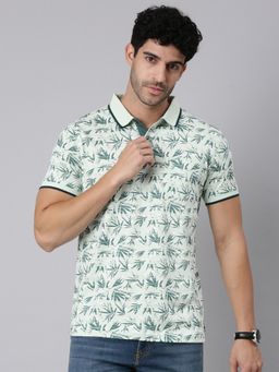 Classic Polo - Men Green Polo T-Shirt