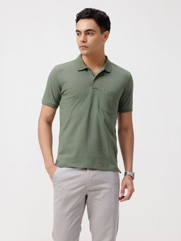 Crocodile - Structure Slim Fit Polo T Shirt