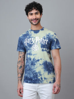Free Authority - Official Harry Potter Hogwarts Man Short Sleeve Cotton Regular Fit T-Shirt