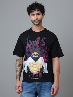 Free Authority - Official JJK Choso Blood Manipulation Man Cotton Oversized Fit T-Shirt