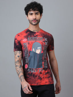 Free Authority - Official Naruto Character Itachi Uchiha Man Pure Cotton Regular Fit T-Shirt