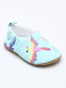 Hopscotch - Unisex Blue Textile Loafers