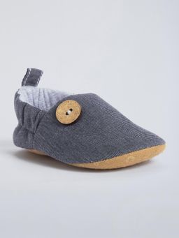 Hopscotch - Boys Grey Eva Loafers