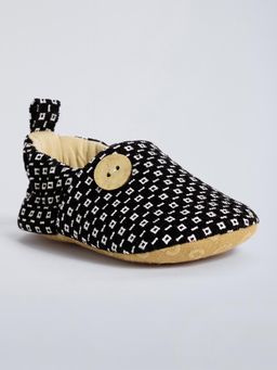Hopscotch - Boys Black Eva Loafers