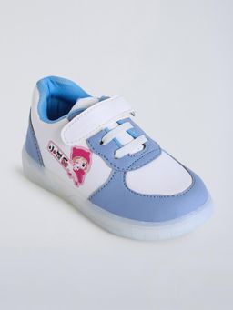 Hopscotch - Unisex Blue Synthetic Sneakers