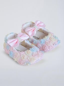 Hopscotch - Girls Multi-Color Eva Ballerinas