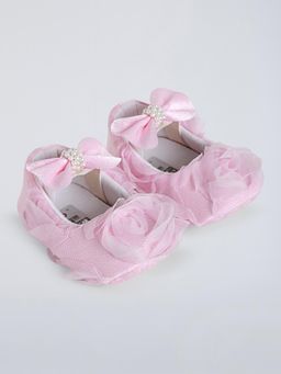 Hopscotch - Girls Pink Eva Ballerinas