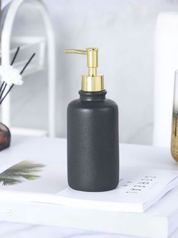 The Better Home - 400Ml Soap Dispenser Bottle Black JY00231BK