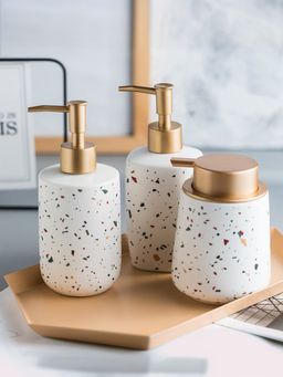 The Better Home - Soap Dispenser Set White ZX027WT (Pack of 3)