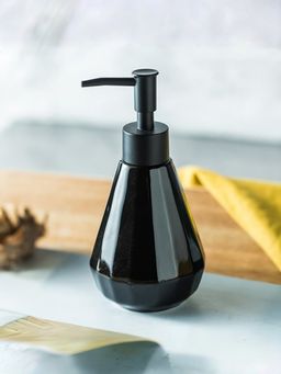 The Better Home - 250Ml Soap Dispenser Bottle Black ZX060BK