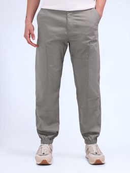 Flying Machine - Cobain 90's Loose Fit Cargo- Grey