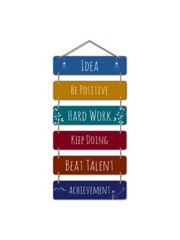 Art Vibes - Wooden Wall Hanging for Home Decoration