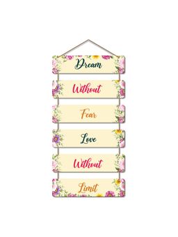 Art Vibes - Wooden Wall Hanging for Home Decoration