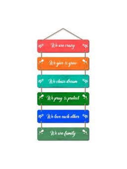 Art Vibes - Decorative Wooden Wall Hanging for Home