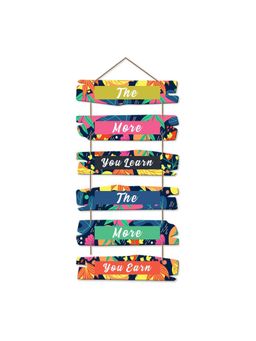 Art Vibes - Decorative Wooden Wall Hanging for Home