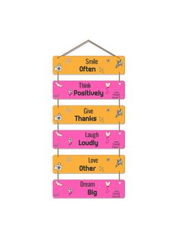 Art Vibes - Wooden Wall Hanging for Home Decor Art