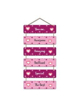 Art Vibes - Wooden Wall Hanging for Home Decor Art