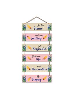 Art Vibes - Wooden Wall Hanging for Home Decoration