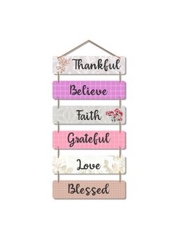 Art Vibes - Wooden Wall Hanging for Home Decoration