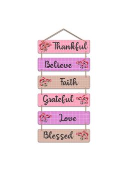 Art Vibes - Wooden Wall Hanging for Home Decoration