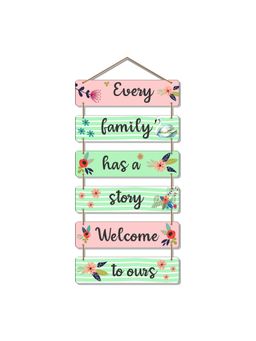 Art Vibes - Wooden Wall Hanging for Home Decoration