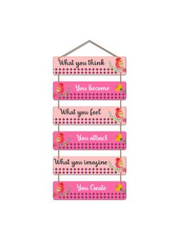 Art Vibes - Decorative Wooden Wall Hanging for Home