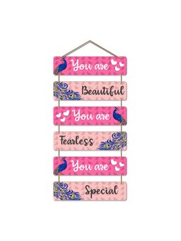 Art Vibes - Decorative Wooden Wall Hanging for Home