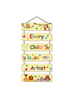 Art Vibes - Decorative Wooden Wall Hanging for Home