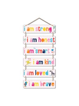 Art Vibes - Decorative Wooden Wall Hanging for Home