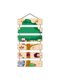 Art Vibes - Decorative Wooden Wall Hanging for Home