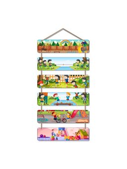 Art Vibes - Decorative Wooden Wall Hanging for Home