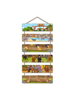 Art Vibes - Decorative Wooden Wall Hanging for Home