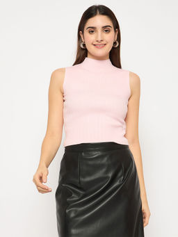 Madame - Pink Sleeveless Sweater