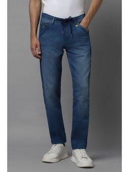 Allen Solly - Men Blue Skinny Fit Mid Wash Jeans