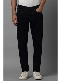 Allen Solly - Men Navy Blue Slim Fit Dark Wash Jeans