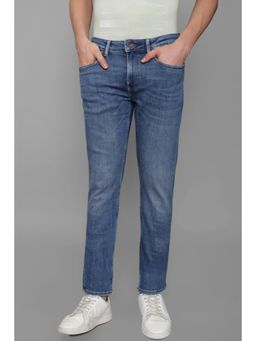 Louis Philippe - Men Blue Mid Slim Fit Jeans