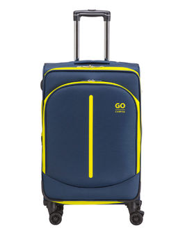 CARPISA - Blue Solid Trolley M - Locking