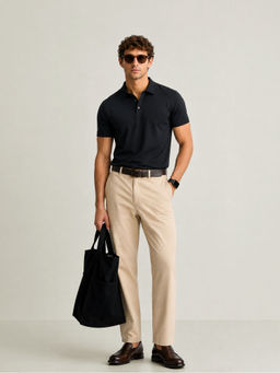 Cava Athleisure - Black Ace Bond Polo T-Shirt