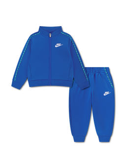 Nike - Boys Blue Solid Lifestyle Tracksuit