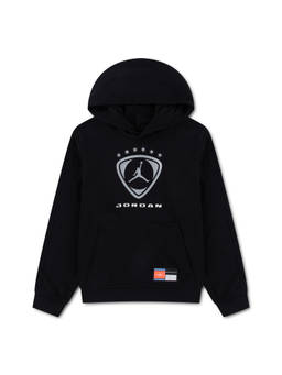 Jordan - Boys Black Solid FC Pullover Hoodie