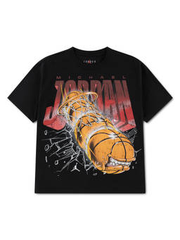 Jordan - Boys Black Monster Ball T-shirt