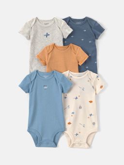 Carter's - Infant Boys Airplane Multipack Bodysuits (Pack of 5)