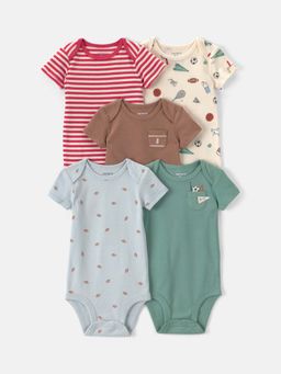 Carter's - Infant Boys Football Multipack Bodysuits (Pack of 5)
