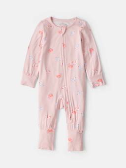 Carter's - Infant Girls Flamingo Snug Fit Sleep & Play Sleepsuit - Pink