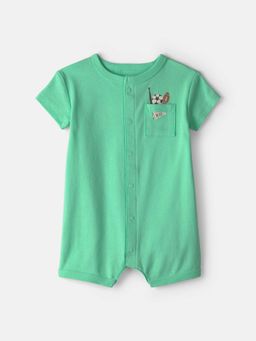 Carter's - Infant Boys Sports Romper - Green