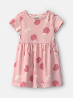 Carter's - Toddler Girls Apple Short-Sleeve Dress - Pink